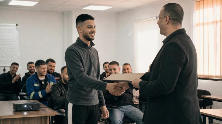 Remise de certificat